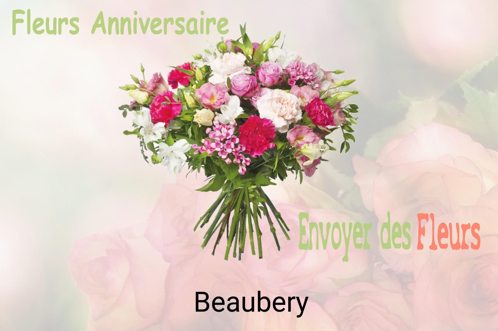 Bouquet de fleurs d’anniversaire livré à Beaubery