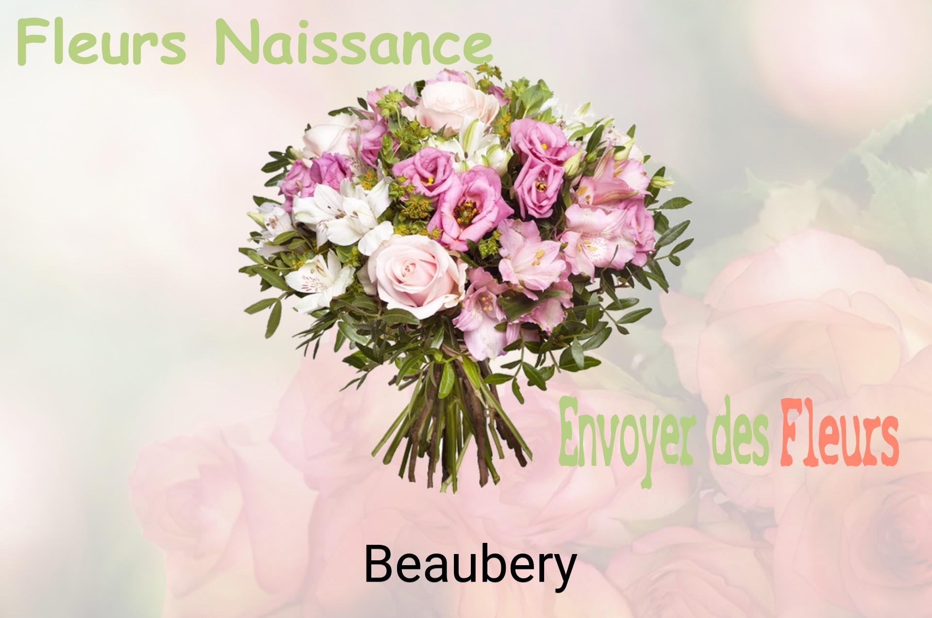 Bouquet de fleurs de naissance livré à Beaubery